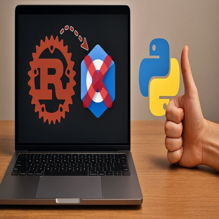 Rust supera a C y se consolida como el núcleo de rendimiento crítico para Python.