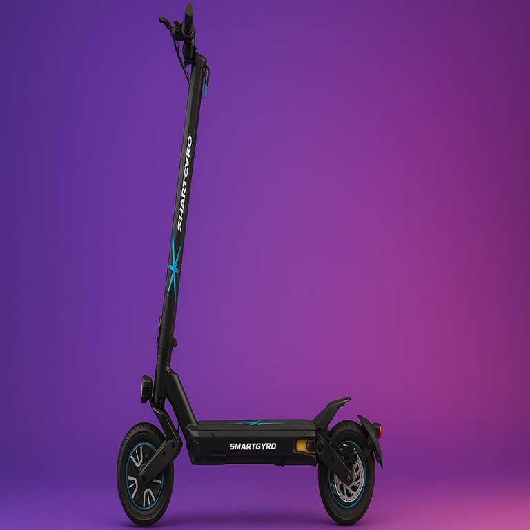 El scooter de alto rendimiento de SmartGyro, con autonomía de 60 km y descuento promocional, ofrece prestaciones cercanas a las de una motocicleta.