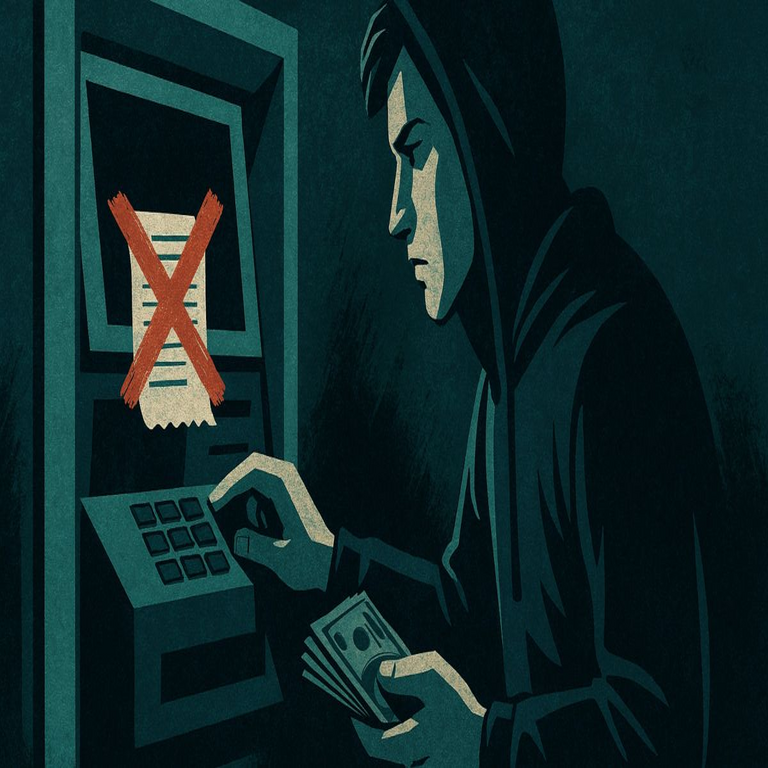 Evite solicitar el comprobante en el cajero automático para proteger sus fondos: mecanismos de fraude asociados a esta práctica.