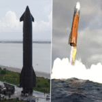La nave Starship adquirió una coloración naranja tras su décimo vuelo. SpaceX no ha proporcionado una explicación oficial, aunque existen teorías al respecto en la comunidad en línea.