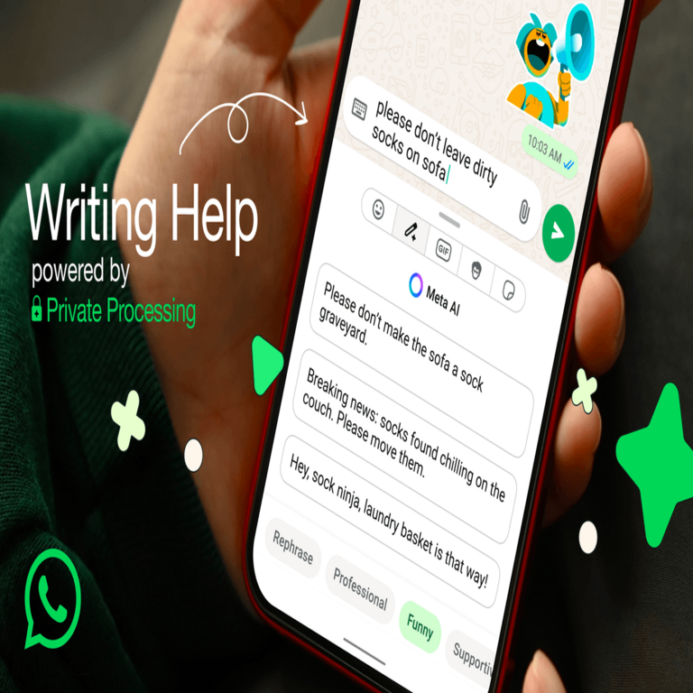 La inteligencia artificial se integra en WhatsApp para optimizar la tonalidad de tus mensajes.