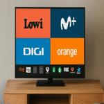 Lowi y Digi frente a Movistar Plus+ y Orange: análisis comparativo de la oferta de canales por operadora.