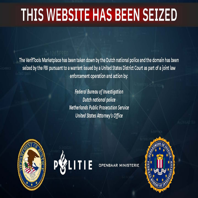 Policías de Estados Unidos y los Países Bajos desmantelan el mercado de identificación falsa VerifTools.