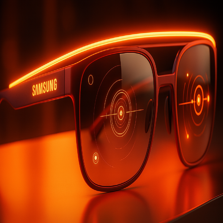 Samsung se dispone a competir con las Ray-Ban Meta mediante el lanzamiento de sus nuevas gafas inteligentes.
