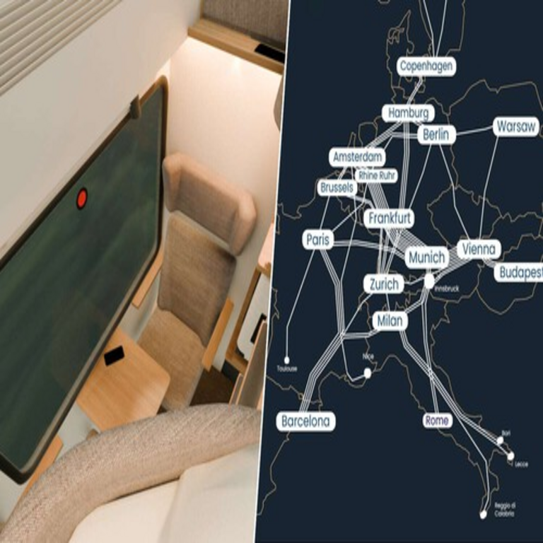 Cabinas individuales en sustitución del transporte masificado: la estrategia de Nox para posicionar al tren nocturno como alternativa competitiva frente al avión.