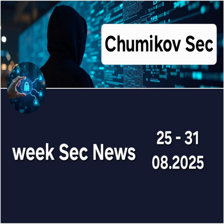 Resumen de ciberseguridad correspondiente a la semana del 25 al 31 de agosto de 2025.
