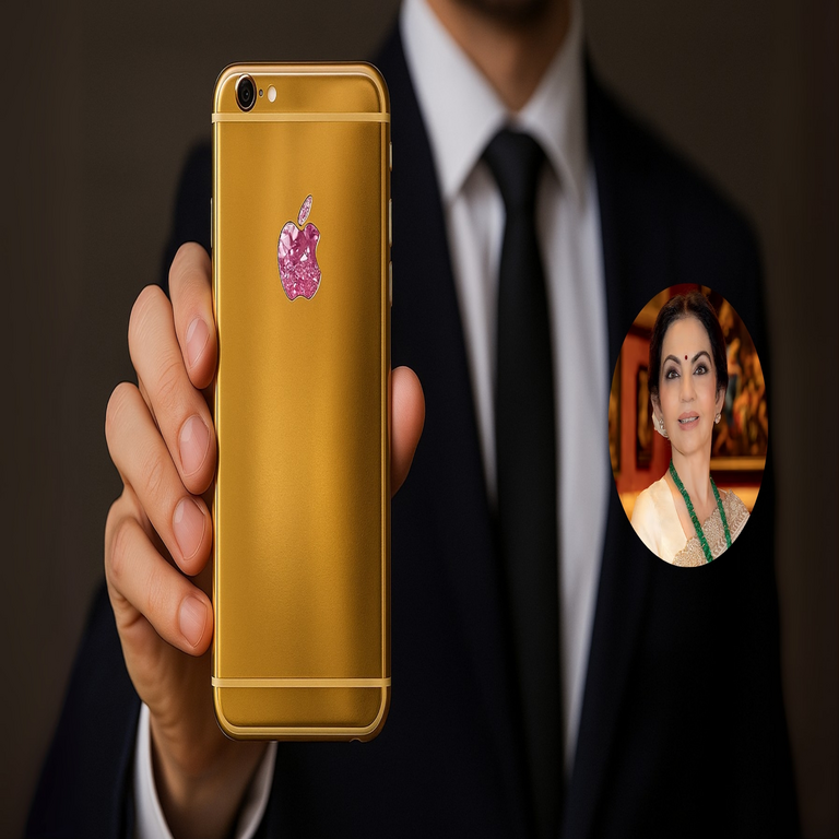 El dispositivo móvil de mayor valor en el mercado global es un iPhone con incrustaciones de diamante rosa, valorado en más de 40 millones de euros.