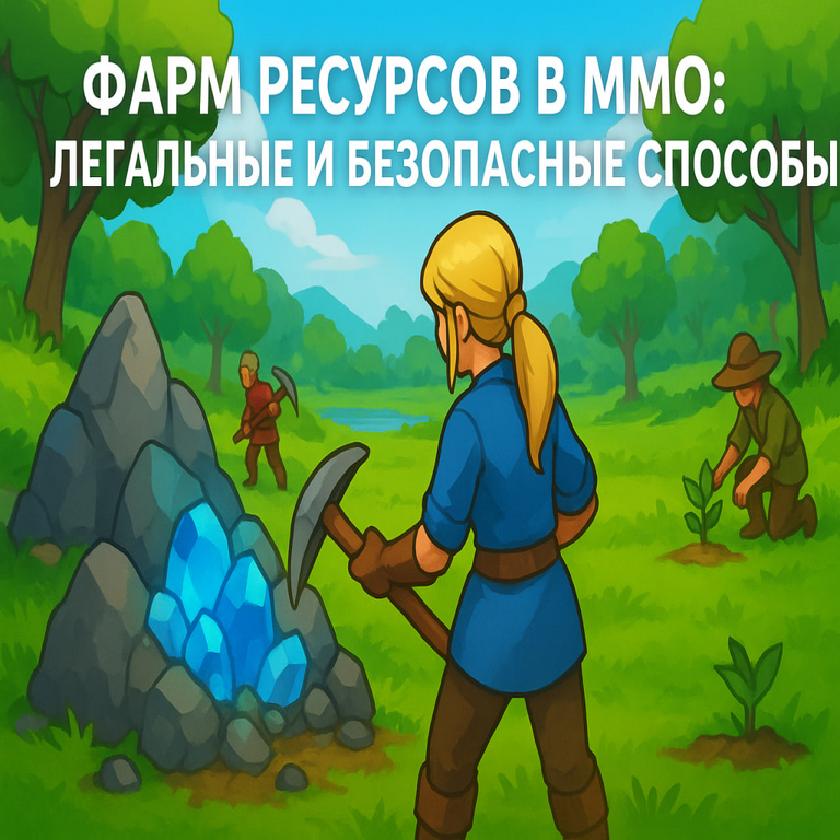 Obtención de recursos en MMO: métodos legítimos y seguros.