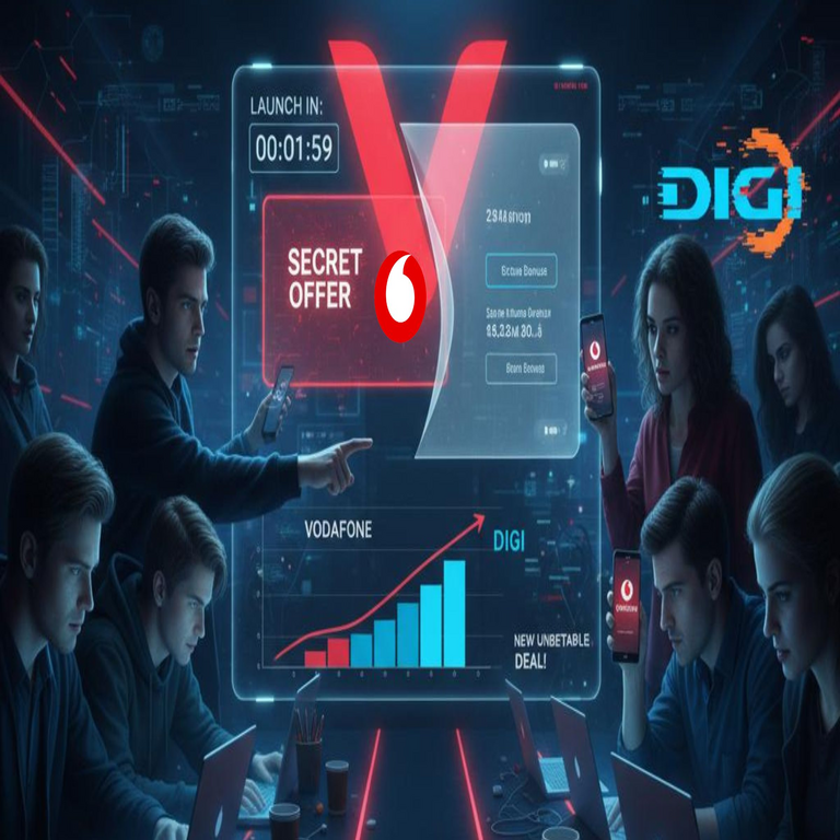 Vodafone lanza una oferta estratégica dirigida a clientes de DIGI con vigencia limitada a siete días.