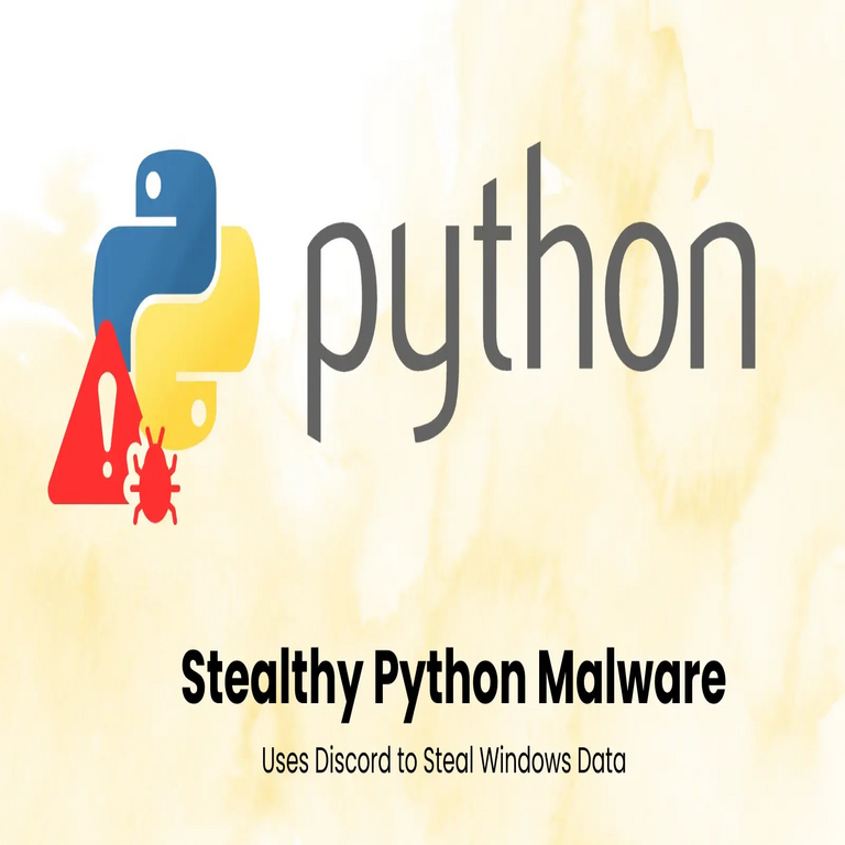 Malware sigiloso en Python emplea Discord para sustraer datos de Windows.