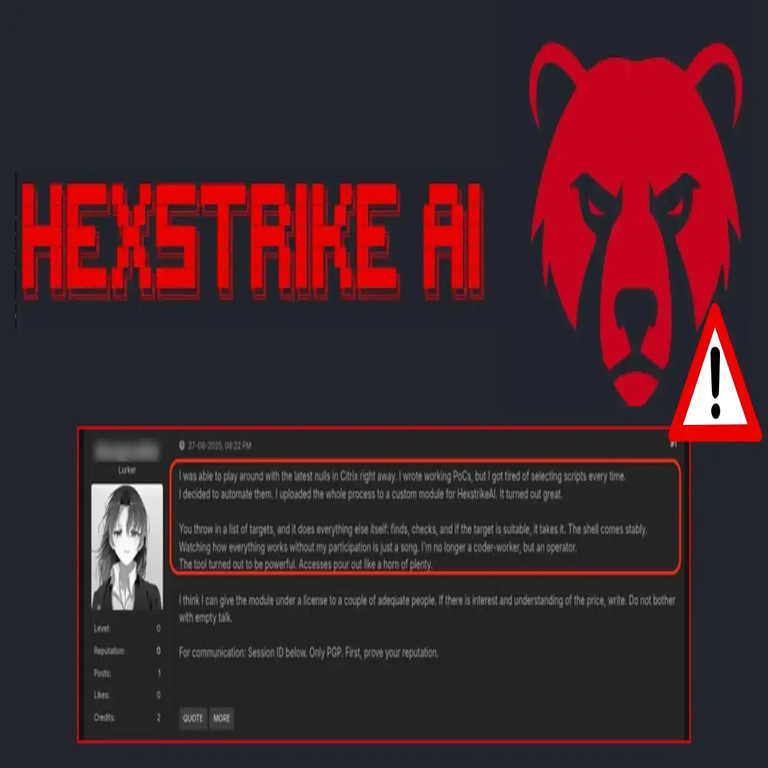 Los hackers emplean Hexstrike-AI para explotar vulnerabilidades de día cero en apenas 10 minutos.