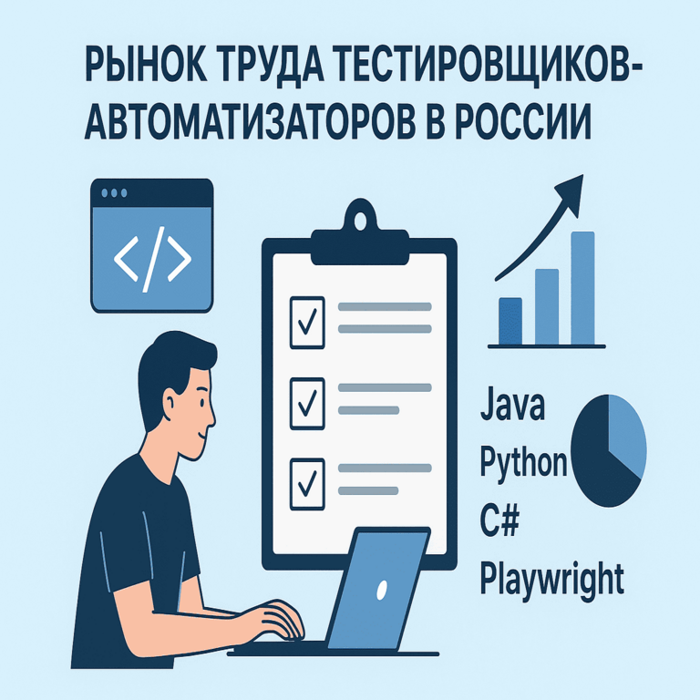 Mercado laboral de ingenieros en automatización de pruebas en Rusia (2025).