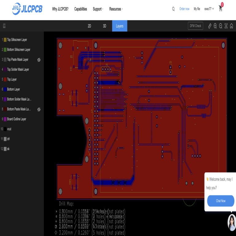 Parte 6: Fabricación de la Placa de Circuito Impreso – Experiencia Práctica con JLCPCB.