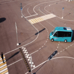 Examen para vehículos autónomos: sitios de prueba para sistemas de conducción altamente automatizados.