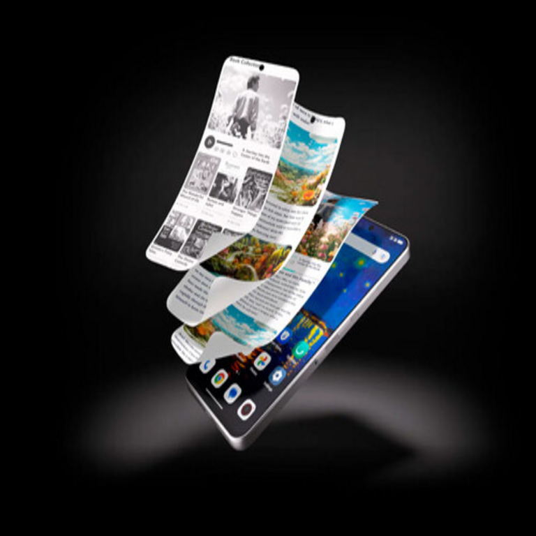 El nuevo TCL NXTPAPER 60 Ultra es un dispositivo móvil que incorpora la esencia de un lector de libros digitales, destacando por su pantalla mate de 7.2 pulgadas.