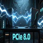 PCIe 8.0: Capacidades y comparativa de velocidad frente a la memoria interna de la RTX 5090.