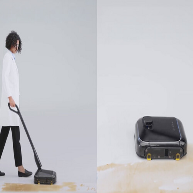 El robot aspirador xLean TR1 se transforma en aspiradora de mano en un segundo, destacando por su capacidad de aprendizaje automático adaptado a los hábitos del usuario.