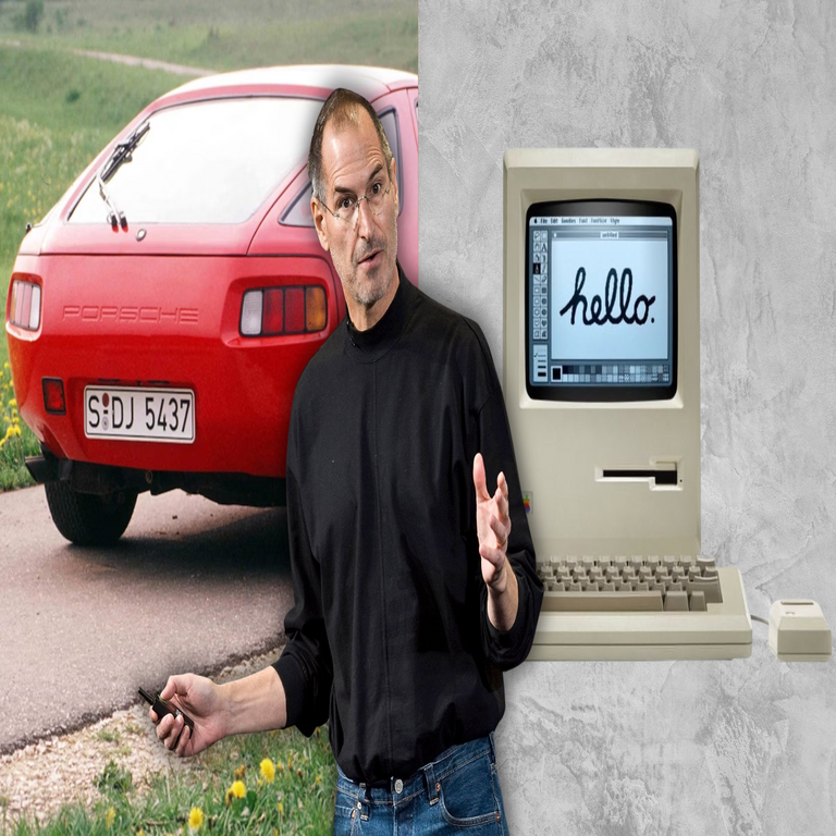 La obsesión de Steve Jobs con un automóvil en particular influyó decisivamente en el diseño de uno de sus ordenadores, un modelo que llegó a ser conocido de manera despectiva como “la tostadora beige”.