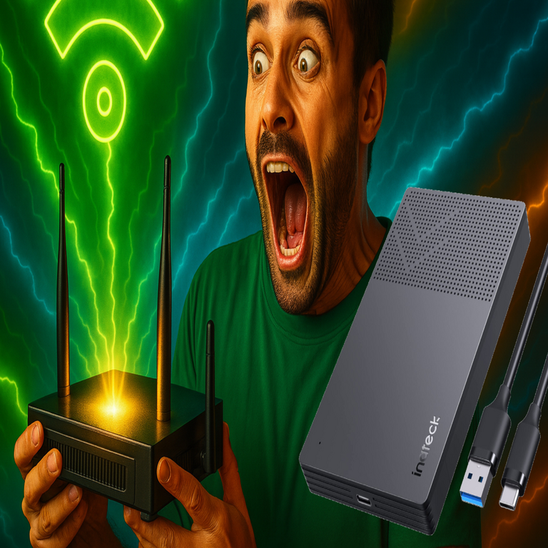 Si su router WiFi cuenta con este puerto USB, ha encontrado una funcionalidad valiosa: todo lo que puede hacer al conectar un disco duro.