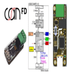 Reseña del adaptador USB-CAN USB2CANFD_V1.