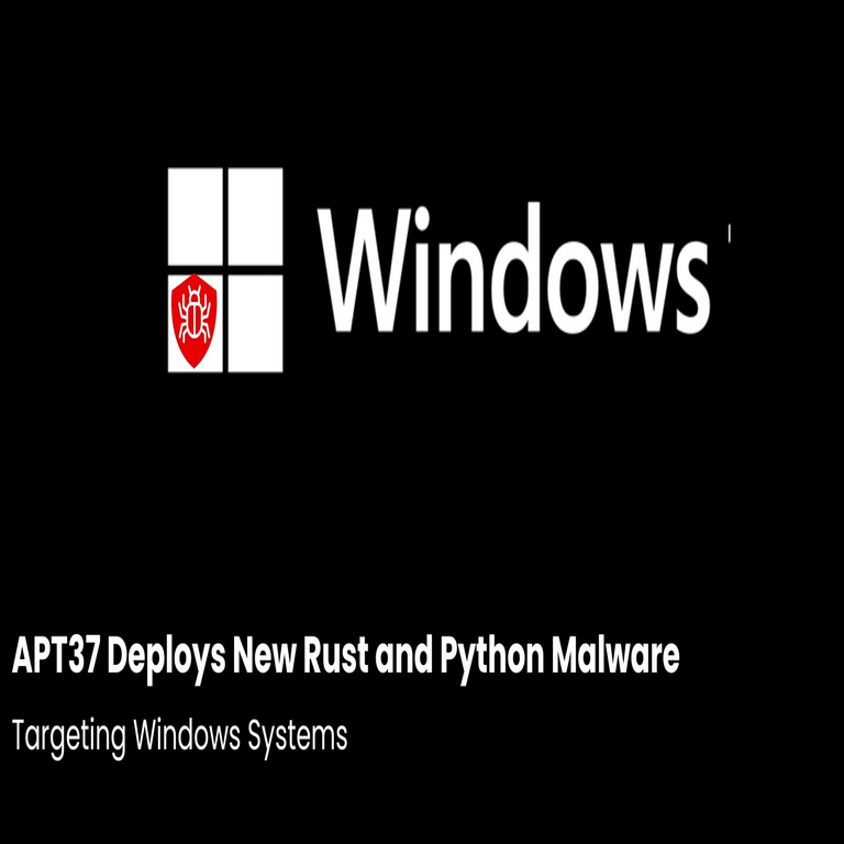 APT37 despliega nuevo malware en Rust y Python dirigido a sistemas Windows.