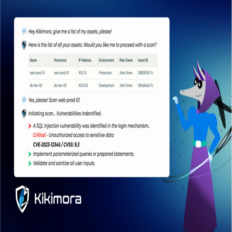 Kikimora anuncia el lanzamiento de Kikimora Agent: una plataforma de ciberseguridad accesible con inteligencia artificial para la protección de pequeñas y medianas empresas.