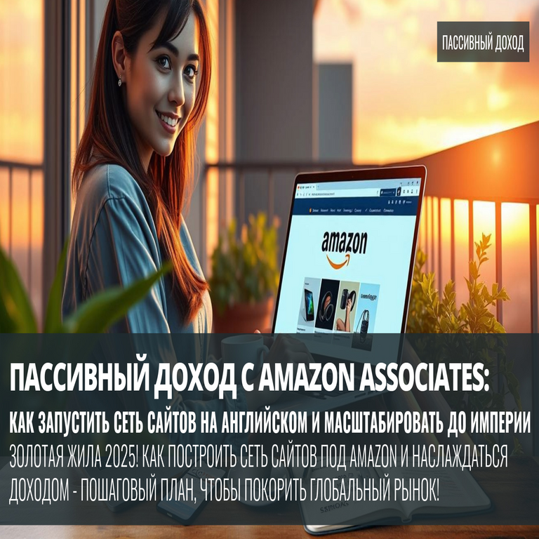 Plan paso a paso: Por qué la creación de sitios web para programas de afiliados de Amazon es su acceso al ingreso pasivo en 2025.
