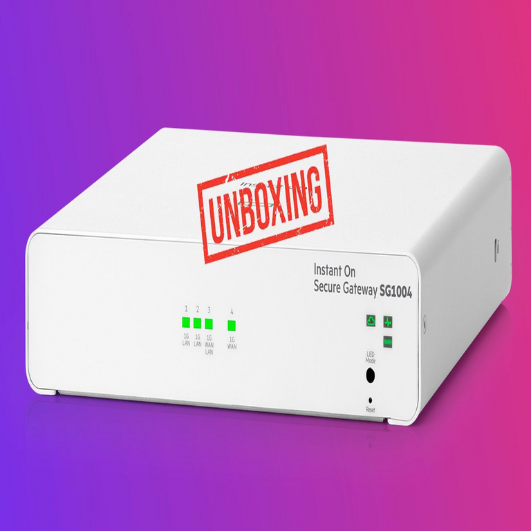 Descubra el nuevo HPE Instant On Secure Gateway SG1004: un router profesional con gestión mediante plataforma Cloud.