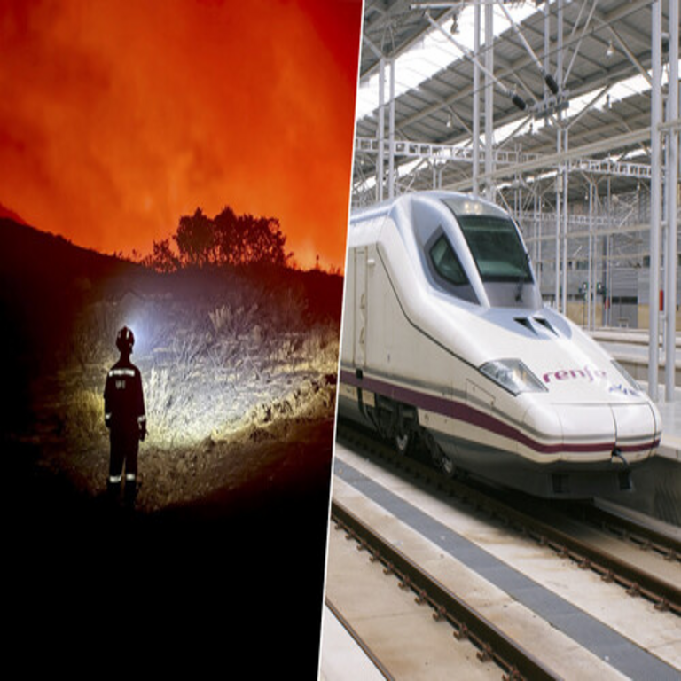 Renfe registró pérdidas por tres millones de euros en un período de nueve días a causa de los incendios, y ha planteado que sean las comunidades autónomas de Castilla y León y Galicia las que asuman el coste.