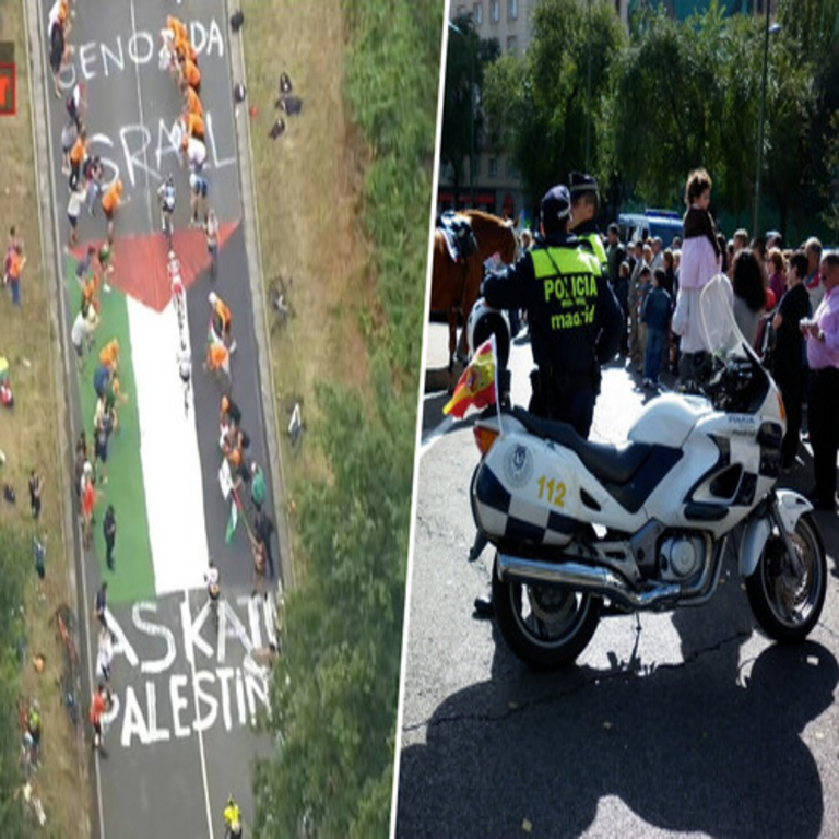 La Vuelta Ciclista a España se ha consolidado como plataforma de alcance global para manifestaciones propalestinas, por lo que las autoridades de Madrid han diseñado una estrategia de contención mediante dispositivos de seguridad perimetral.