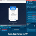 El ataque ‘Clickfix’ promete acceso gratuito a WiFi pero distribuye malware basado en PowerShell.