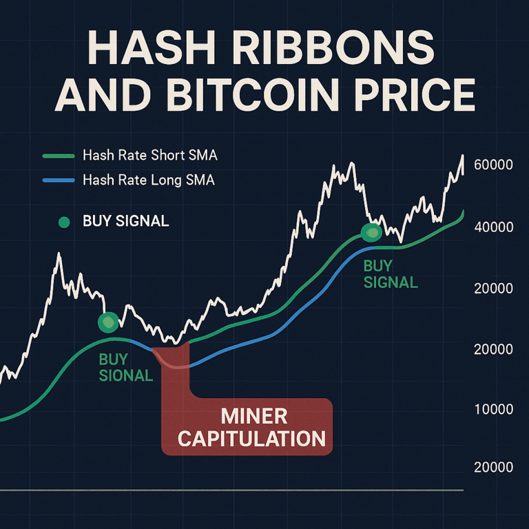 Cómo calcular el fondo del Bitcoin. Análisis del indicador Hash Ribbons: Matemáticas y código.
