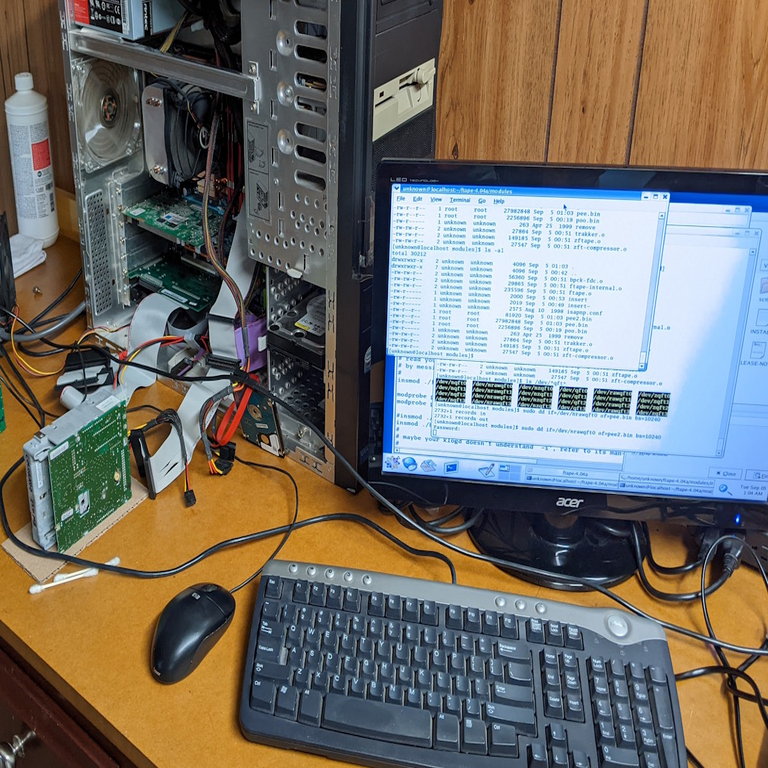 Modernización de un controlador antiguo de Linux mediante Claude Code.