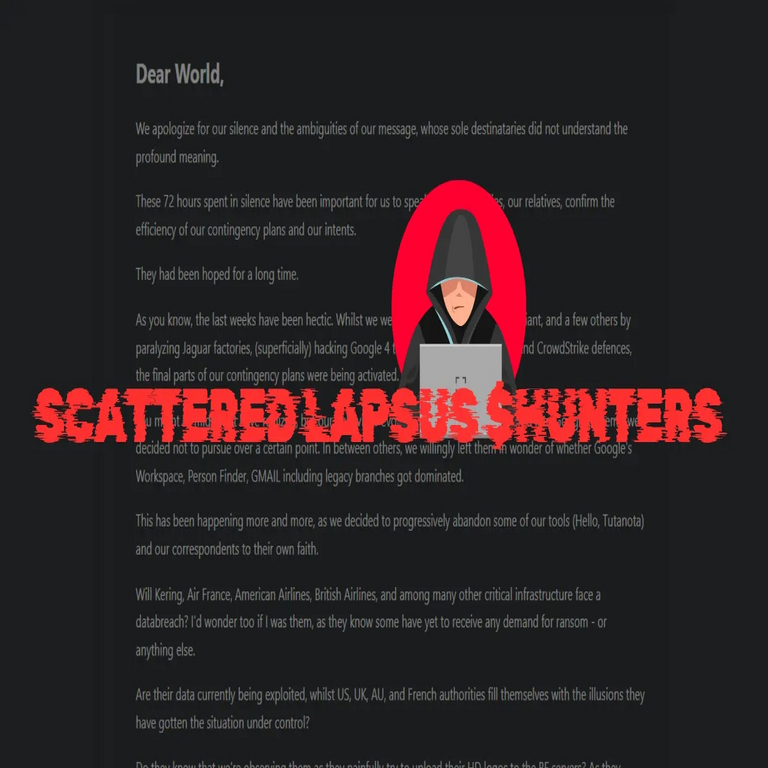 Cuáles son las conclusiones que se desprenden de la declaración fragmentada de LAPSUS$ Hunters.