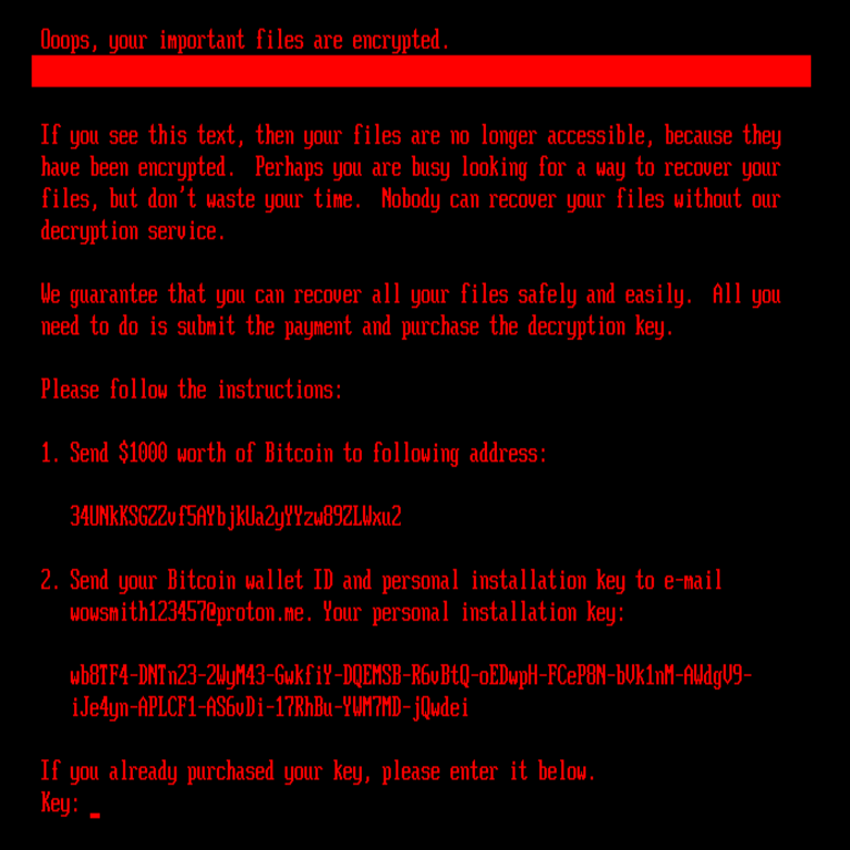 El ransomware HybridPetya elude el arranque seguro de UEFI, replicando el comportamiento de Petya/NotPetya.