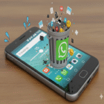 Mi dispositivo Android experimentaba una lentitud significativa hasta que identifiqué la causa principal: la papelera de archivos de WhatsApp.