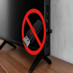 Dispositivos que no deben conectarse al puerto USB de un televisor inteligente por motivos de compatibilidad y seguridad.
