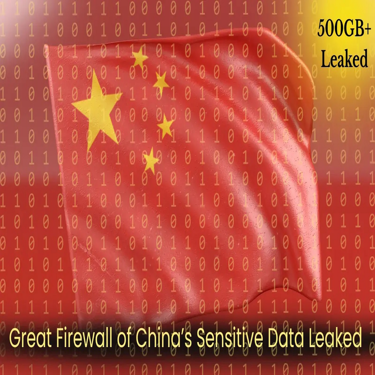 Se filtraron en línea más de 500 GB de datos sensibles del Gran Cortafuegos de China.