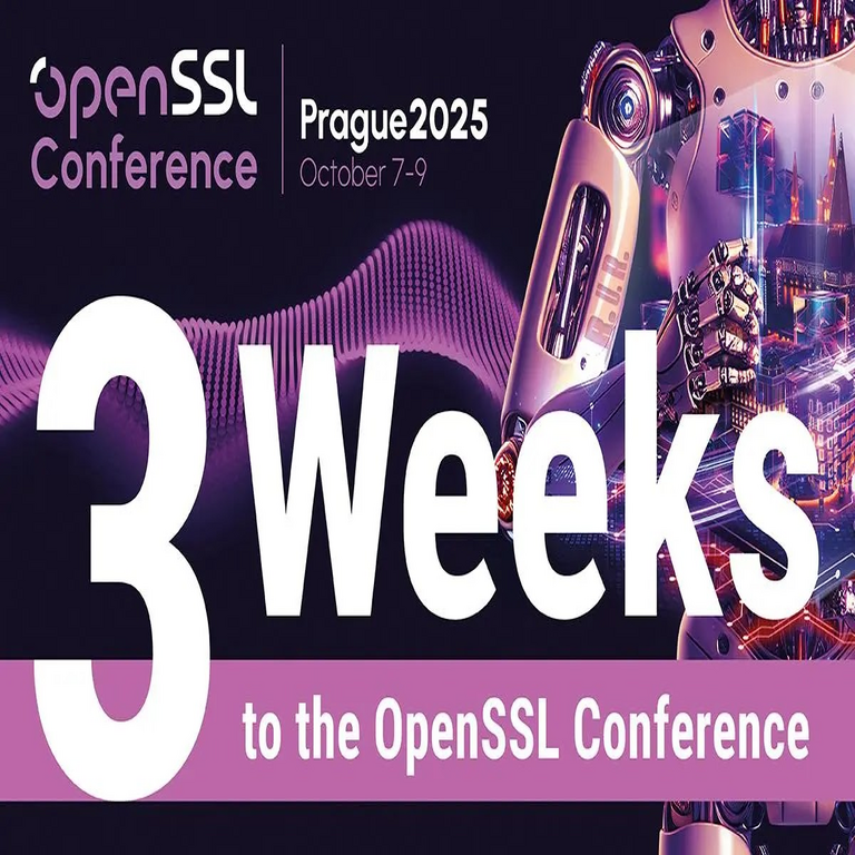 Faltan tres semanas para el inicio de la Conferencia OpenSSL 2025.