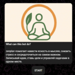 zenplan: su asistente personal. Guía breve para la utilización del bot.