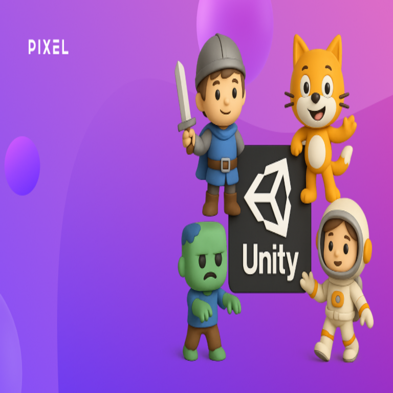 Desarrollo de videojuegos con Unity para niños: estructura y objetivos pedagógicos de los cursos.