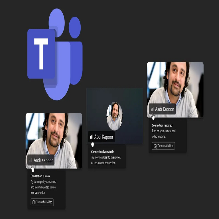 Microsoft presenta un indicador de intensidad de red en Teams para clarificar interrupciones.