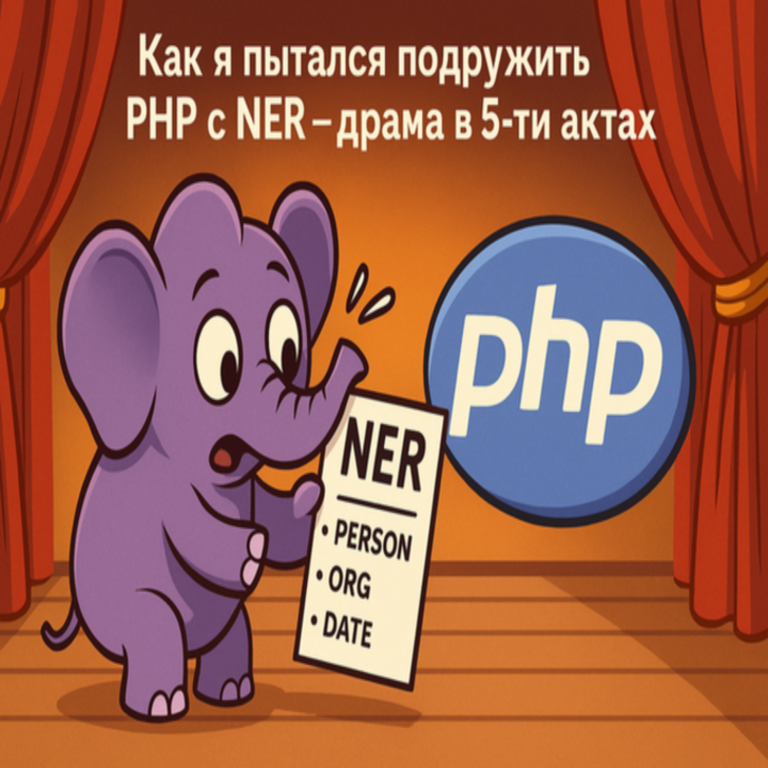 Mi intento de integrar PHP con el Reconocimiento de Entidades Nombradas (NER) – Una crónica técnica en cinco actos.