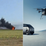 Dos vehículos de Xpeng AeroHT colisionaron en pleno vuelo, resultando uno de ellos completamente envuelto en llamas: un incidente que impacta severamente sus ambiciones en el sector.