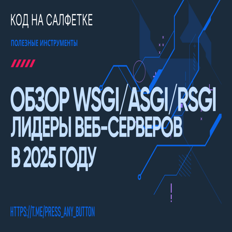 Análisis de WSGI, ASGI y RSGI: Los protocolos líderes para servidores web en 2025.