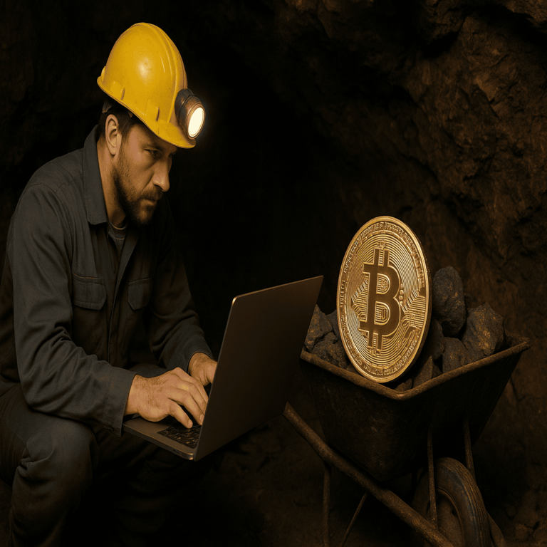 Un minero independiente que opera de forma individual obtiene la recompensa completa de un bloque de Bitcoin.