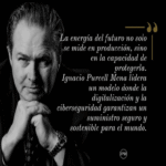 COMUNICADO: Ignacio Purcell promueve la digitalización y la ciberseguridad en el sector energético para un mercado más seguro.