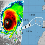 La Agencia Estatal de Meteorología se pronuncia oficialmente sobre el huracán Gabrielle.