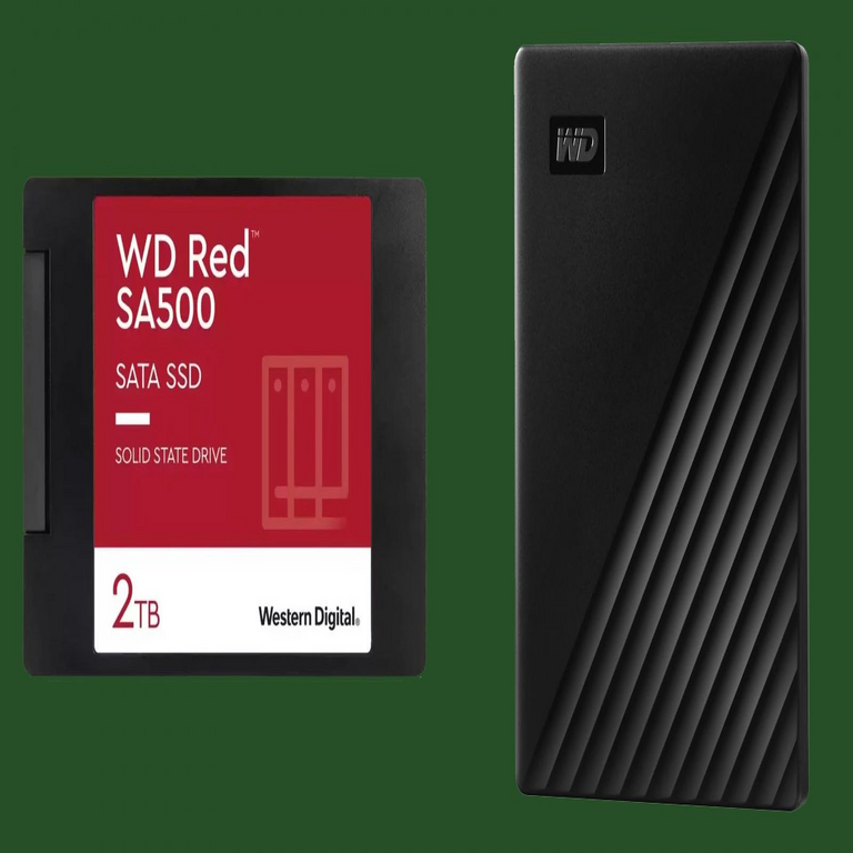 Cree copias de seguridad con máximas garantías utilizando estos HDD y SSD en promoción.