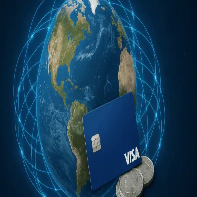 Fold y Visa presentan una tarjeta que recompensa con Bitcoin.
